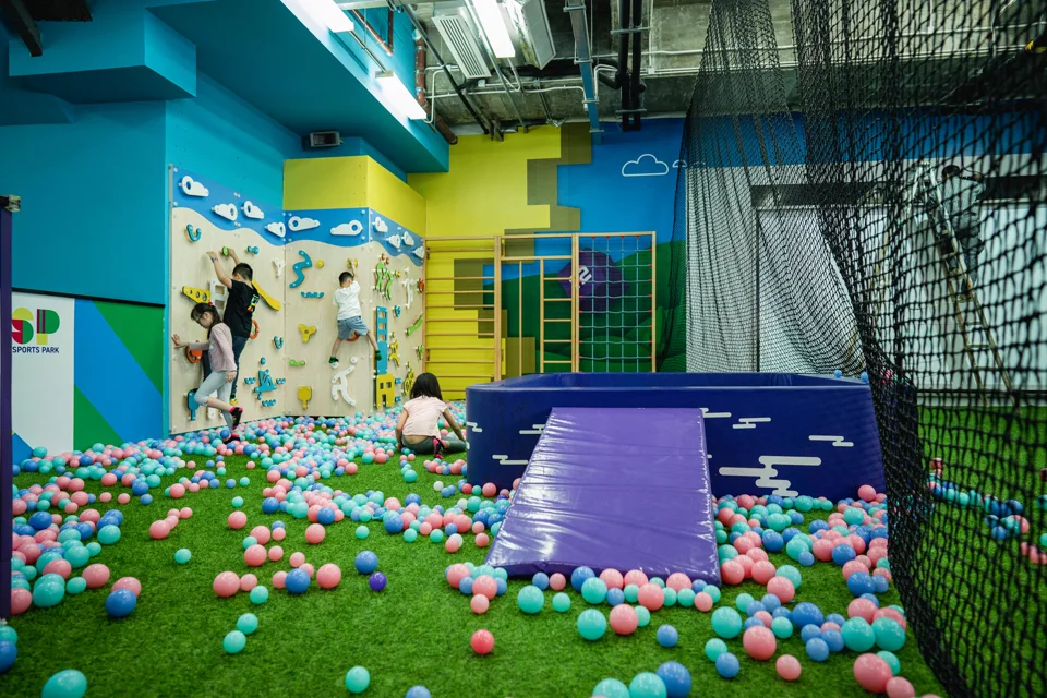 Kids’ playground at Super Sports Park