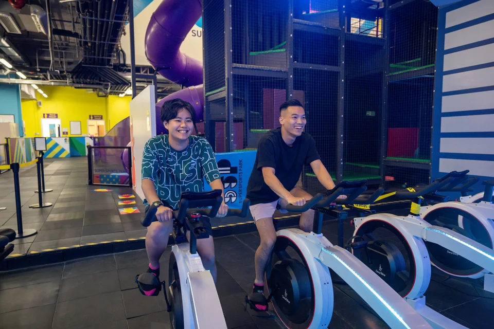 Cycling at Super Sports Park