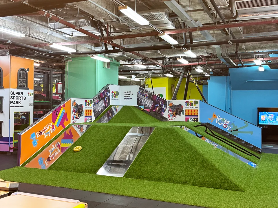Slide mountain at Super Sports Park